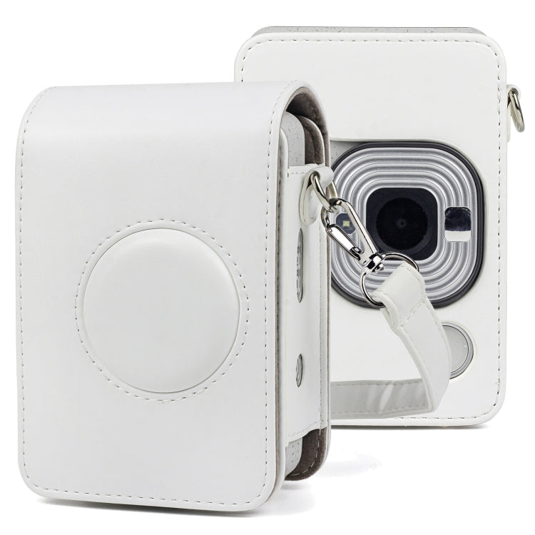 Full Body Camera Retro PU Leather Case Bag with Strap for FUJIFILM instax mini Liplay