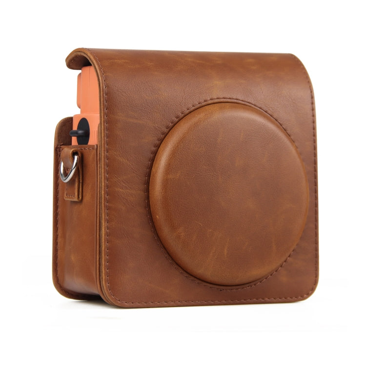 Full Body PU Leather Case Camera  Bag with Strap for FUJIFILM instax Square SQ1