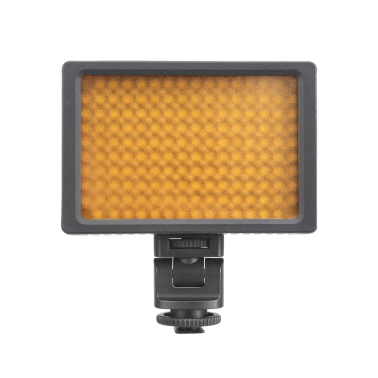HD-126 White Light LED Video Light on-Camera Photography Lighting Fill Light for Canon, Nikon, DSLR Camera with 3 Filter Plates