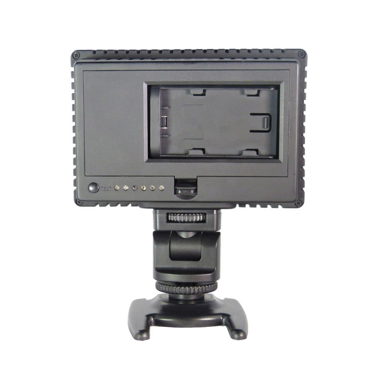 HD-126 White Light LED Video Light on-Camera Photography Lighting Fill Light for Canon, Nikon, DSLR Camera with 3 Filter Plates