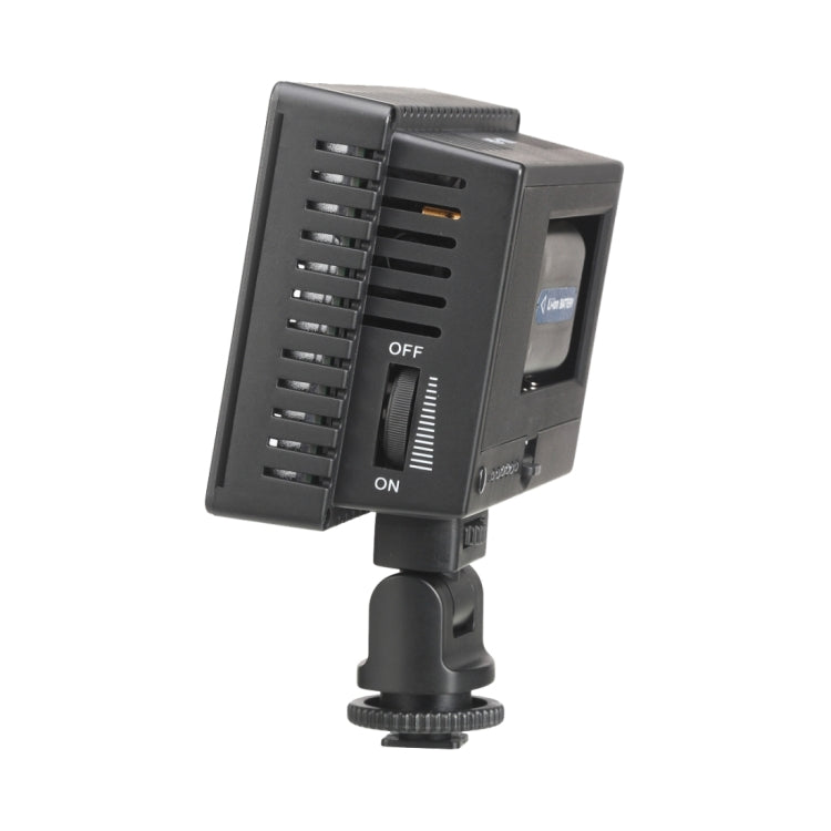 HD-126 White Light LED Video Light on-Camera Photography Lighting Fill Light for Canon, Nikon, DSLR Camera with 3 Filter Plates