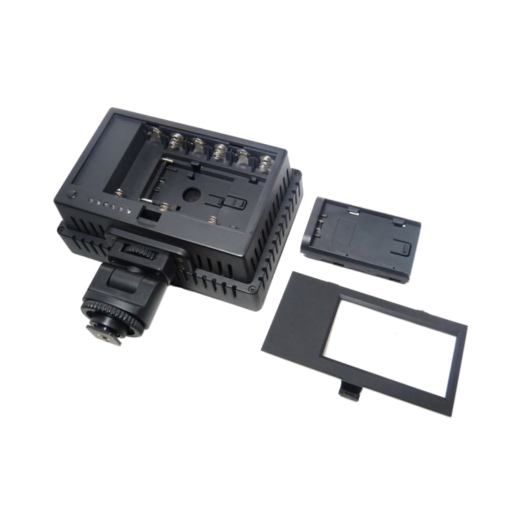 HD-126 White Light LED Video Light on-Camera Photography Lighting Fill Light for Canon, Nikon, DSLR Camera with 3 Filter Plates