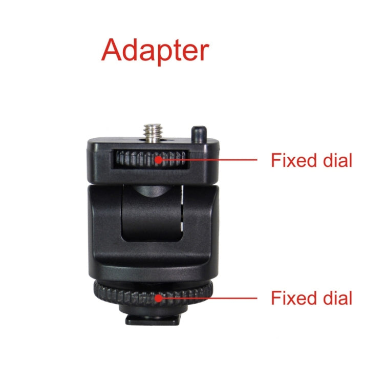 HD-126 White Light LED Video Light on-Camera Photography Lighting Fill Light for Canon, Nikon, DSLR Camera with 3 Filter Plates
