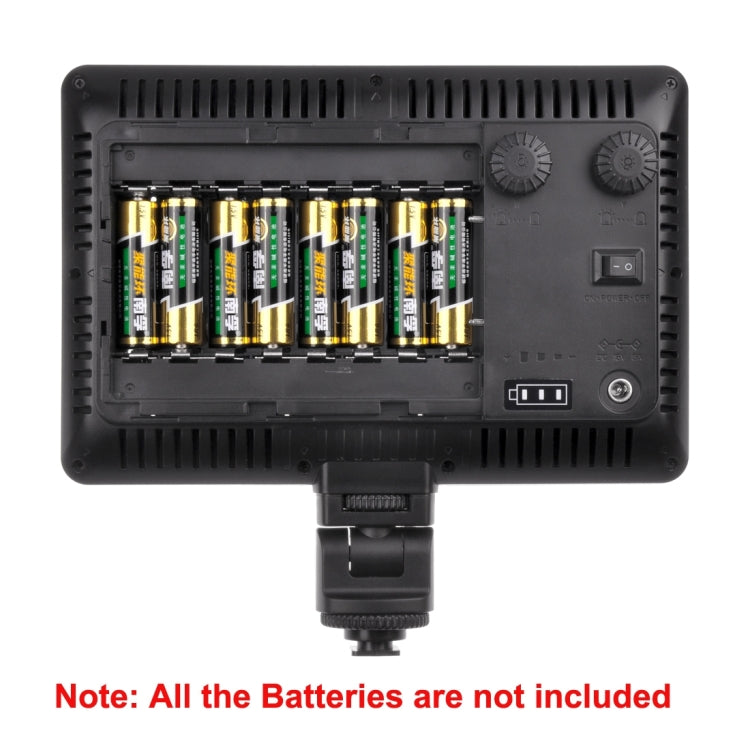 HD-360II 180 White Light + 180 Warm White Light LED Video Light on-Camera Photography Lighting Fill Light for Canon, Nikon, DSLR Camera with 3 Filter Plates & Remote Control