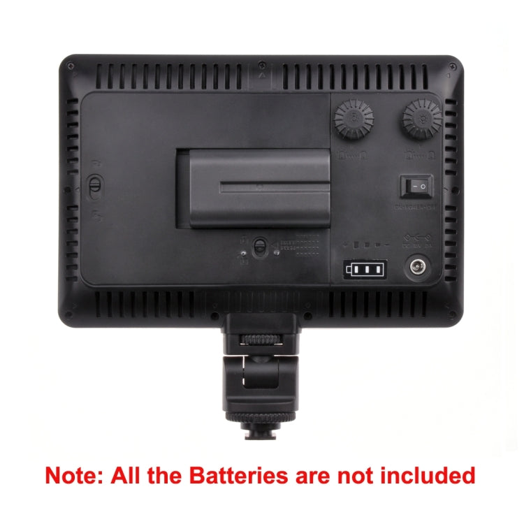 HD-360II 180 White Light + 180 Warm White Light LED Video Light on-Camera Photography Lighting Fill Light for Canon, Nikon, DSLR Camera with 3 Filter Plates & Remote Control