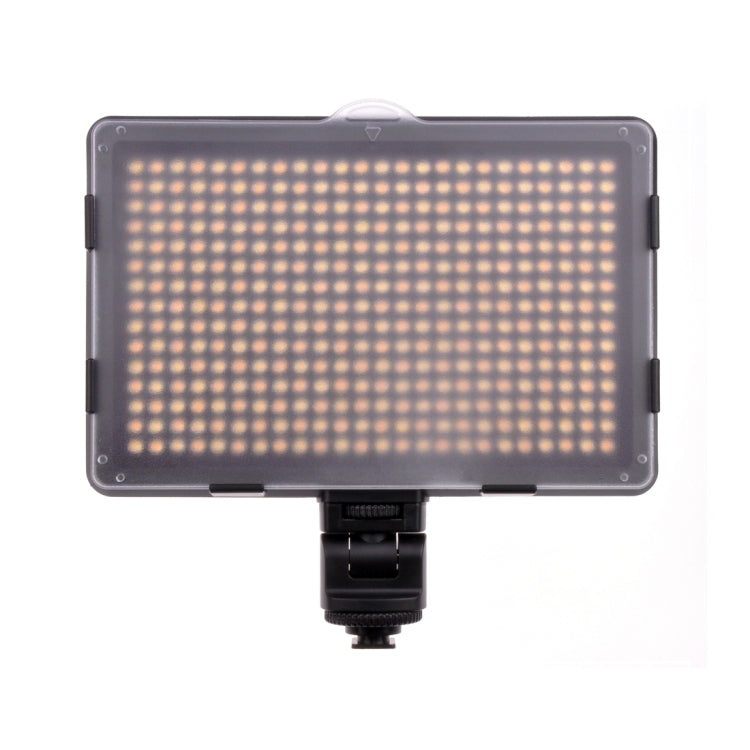 HD-360II 180 White Light + 180 Warm White Light LED Video Light on-Camera Photography Lighting Fill Light for Canon, Nikon, DSLR Camera with 3 Filter Plates & Remote Control