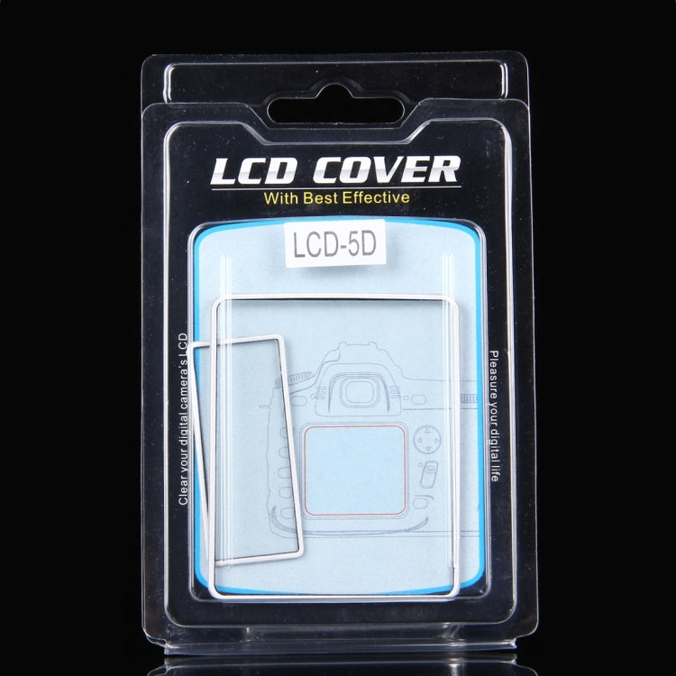 Camera Polycarbonate LCD Guard Film Screen Protector for CANON 5D