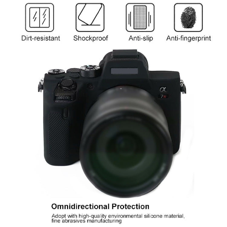 For Sony A7R4 Soft Silicone Protective Case