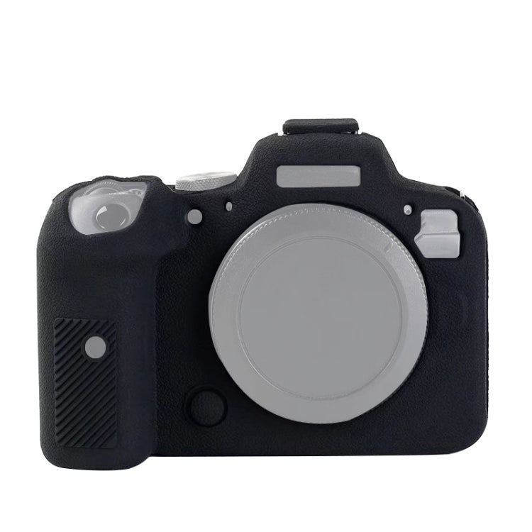 For Canon EOS R6 Litchi Texure Soft Silicone Case