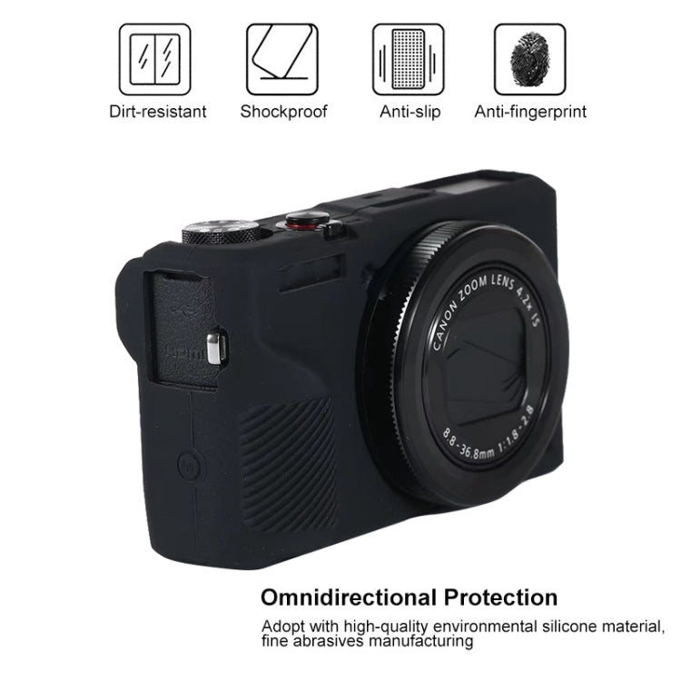 For Canon PowerShot G7 X Mark III / G7X III / G7X3 Soft Silicone Protective Case