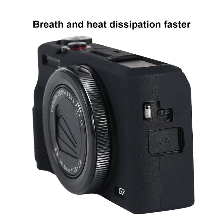 For Canon PowerShot G7 X Mark III / G7X III / G7X3 Soft Silicone Protective Case