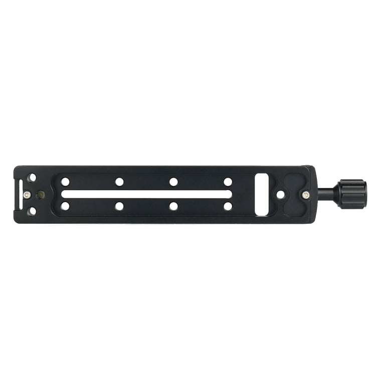 NNR200 Multi-Purpose 200mm Nodal Rail Slide Plate QR Clamp Macro Panoramic Bracket (Black)