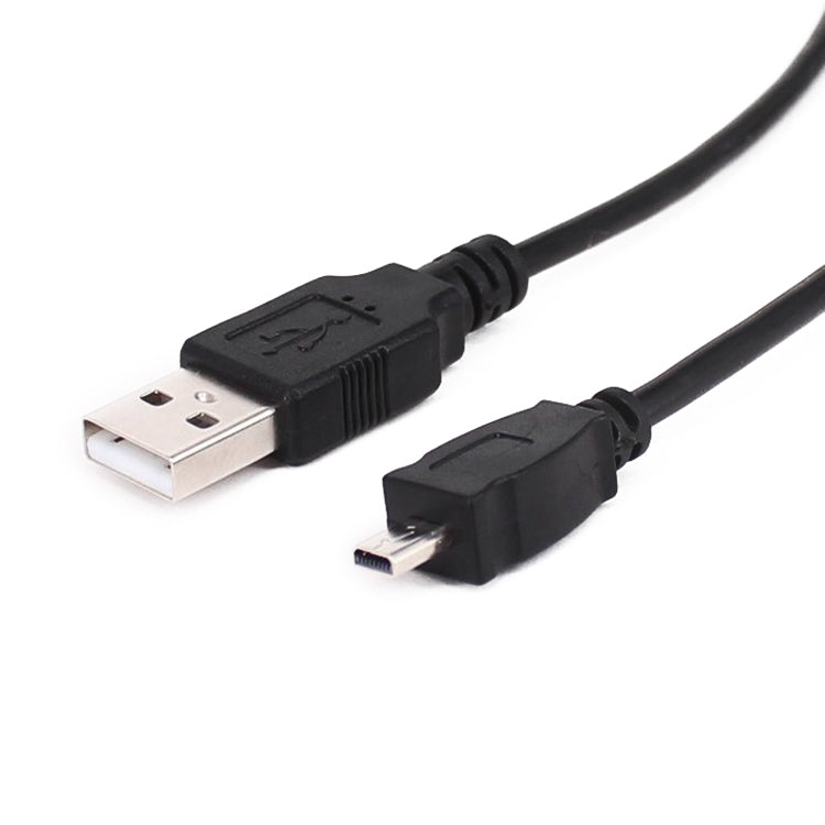 5 PCS 1.5m Mini 8 Pin USB to USB 2.0 Data Charging Cable for Nikon D5100 / D610(Black)