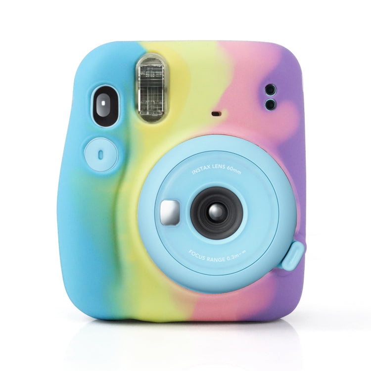 Rainbow Soft Silicone Protective Case for Fujifilm Instax mini 11