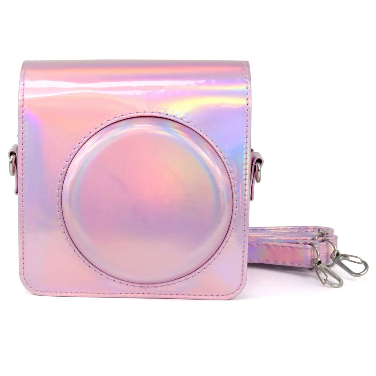 For FUJIFILM instax Square SQ1 Aurora Colorful PU Leather Camera Case Bag with Strap