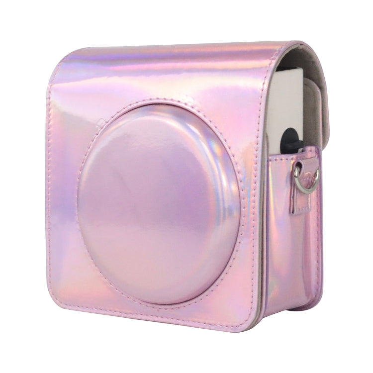 For FUJIFILM instax Square SQ1 Aurora Colorful PU Leather Camera Case Bag with Strap