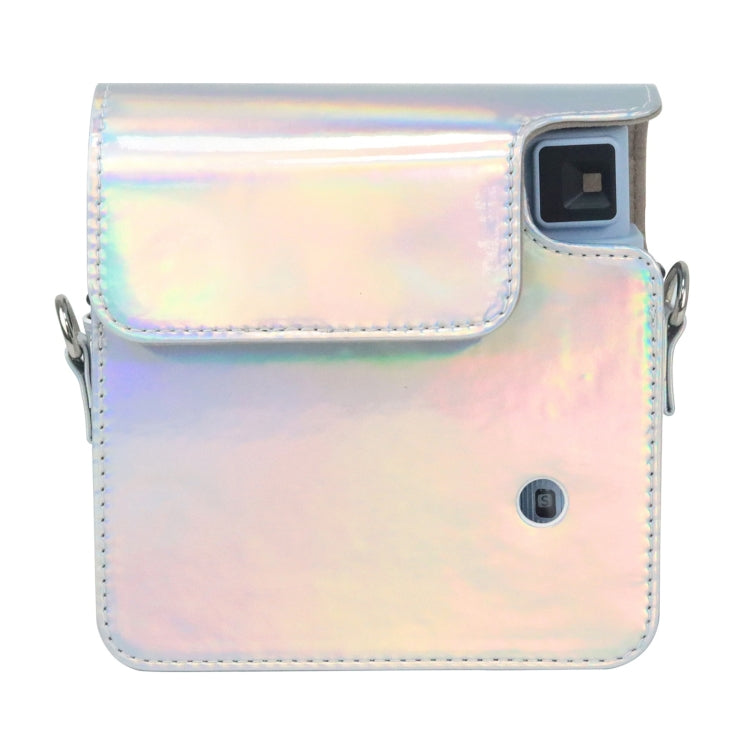 For FUJIFILM instax Square SQ1 Aurora Colorful PU Leather Camera Case Bag with Strap