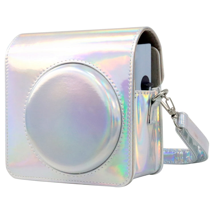 For FUJIFILM instax Square SQ1 Aurora Colorful PU Leather Camera Case Bag with Strap