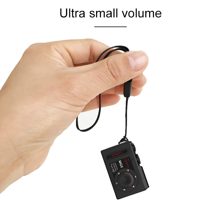 MQ8 FHD 1080P Mini DV Pocket Digital Video Recorder Camera Camcorder, Support  IR Night Vision