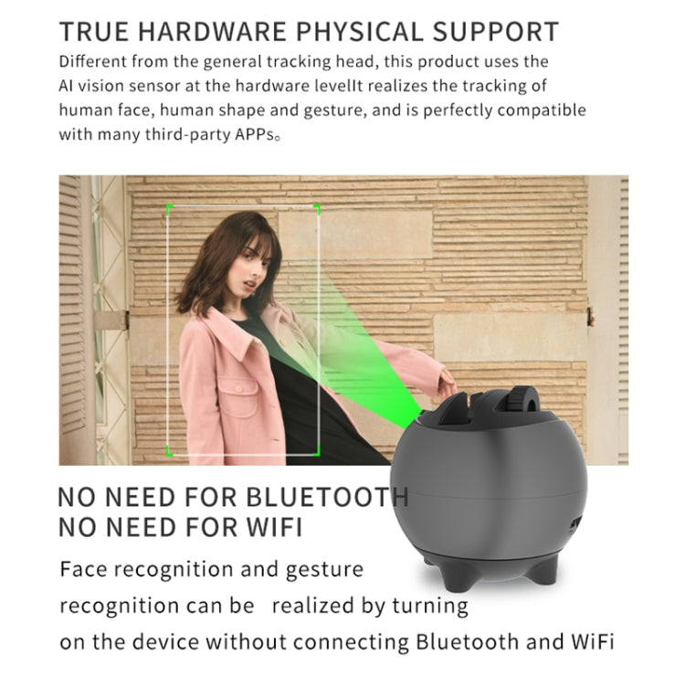 Q9 Al Gesture Recognition Two Axis Follow-up Cloud Platform