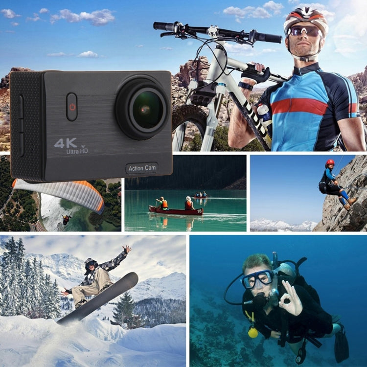F69 Novatek 96660 4K WiFi Waterproof StarVision Sport Camera,  2.0 inch LCD, 16.0MP IMX078 Lens, Support TF Card / HDMI
