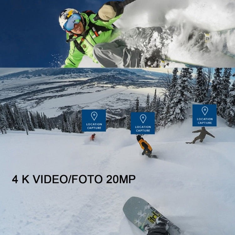 F69 Novatek 96660 4K WiFi Waterproof StarVision Sport Camera,  2.0 inch LCD, 16.0MP IMX078 Lens, Support TF Card / HDMI