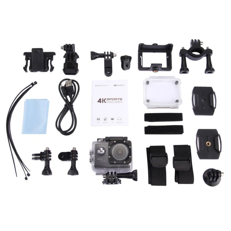 F69 Novatek 96660 4K WiFi Waterproof StarVision Sport Camera,  2.0 inch LCD, 16.0MP IMX078 Lens, Support TF Card / HDMI