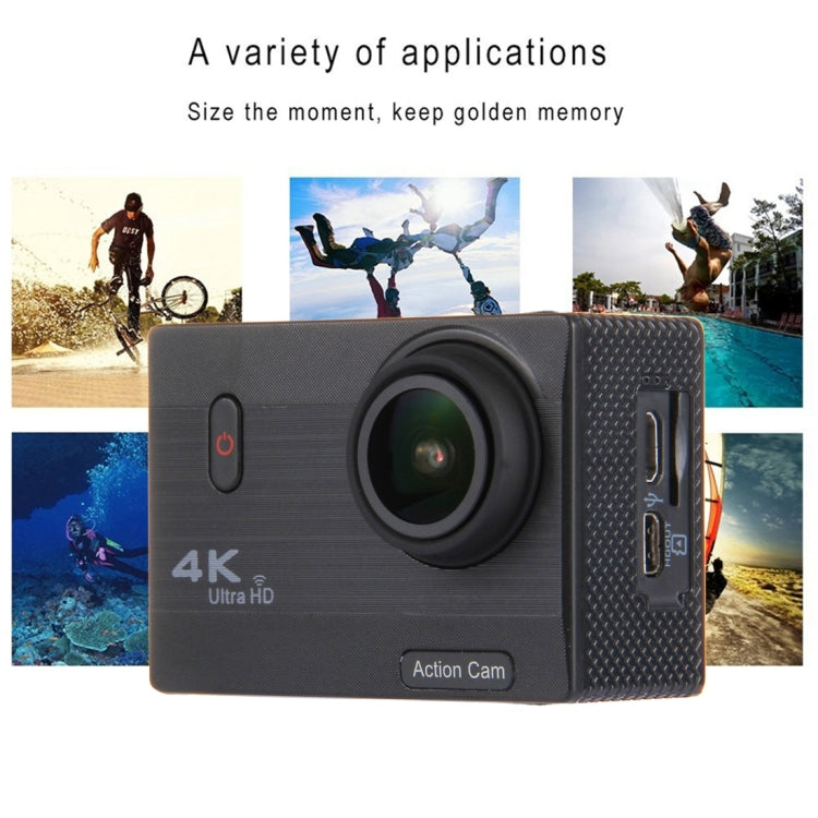 F69 Novatek 96660 4K WiFi Waterproof StarVision Sport Camera,  2.0 inch LCD, 16.0MP IMX078 Lens, Support TF Card / HDMI