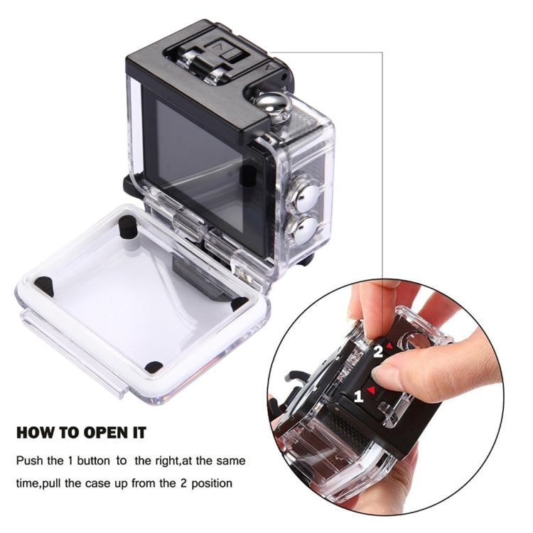 F69 Novatek 96660 4K WiFi Waterproof StarVision Sport Camera,  2.0 inch LCD, 16.0MP IMX078 Lens, Support TF Card / HDMI
