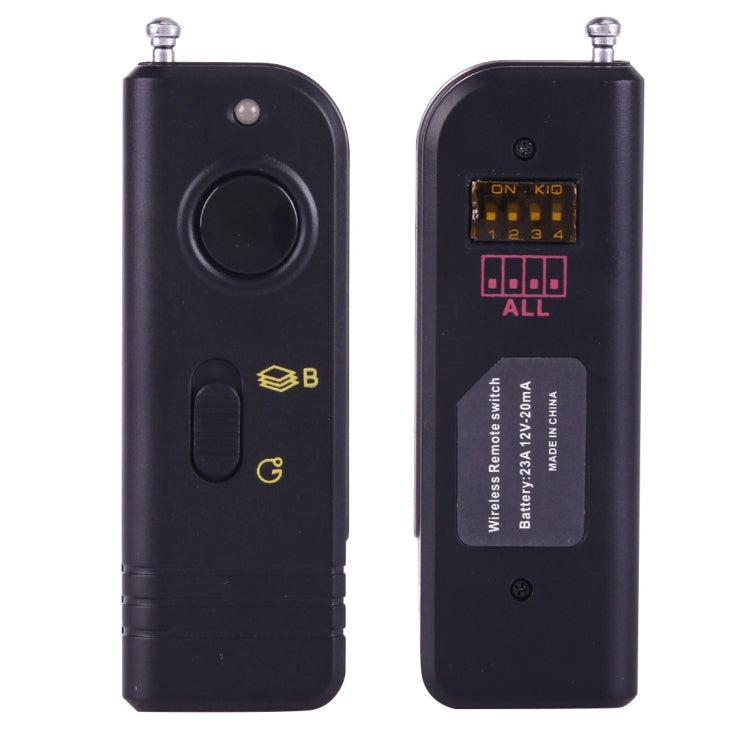 WX2001 Wireless Shutter Release Remote Controller for CANON 1000D/550D/60D, PENTAX:K20D/K200D/K10D, SAMSUNG GX-20/GX-10 Camera