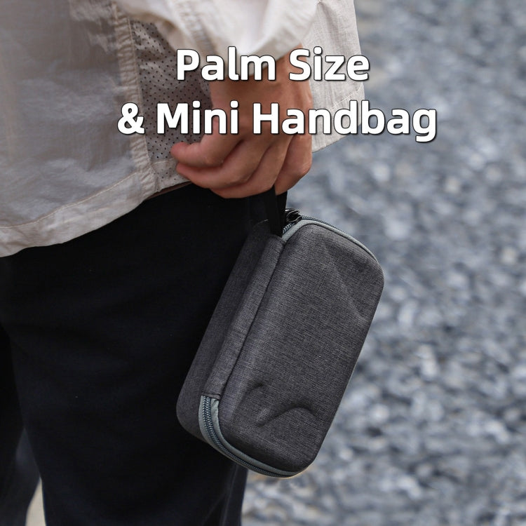 For Insta360 Ace / Ace Pro 1 / Ace Pro 2 Sunnylife Portable Carrying Case Handbag Mini Travel Case Organizer Protective Bag  - Dark Grey