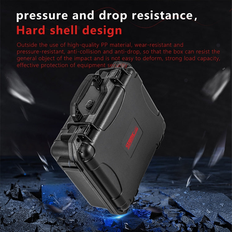 STARTRC Waterproof EVA PP Dual-layer Suitcase Storage Box For GoPro HERO13 Black /12 Black /11 Black /10 Black /9 Black  - Black