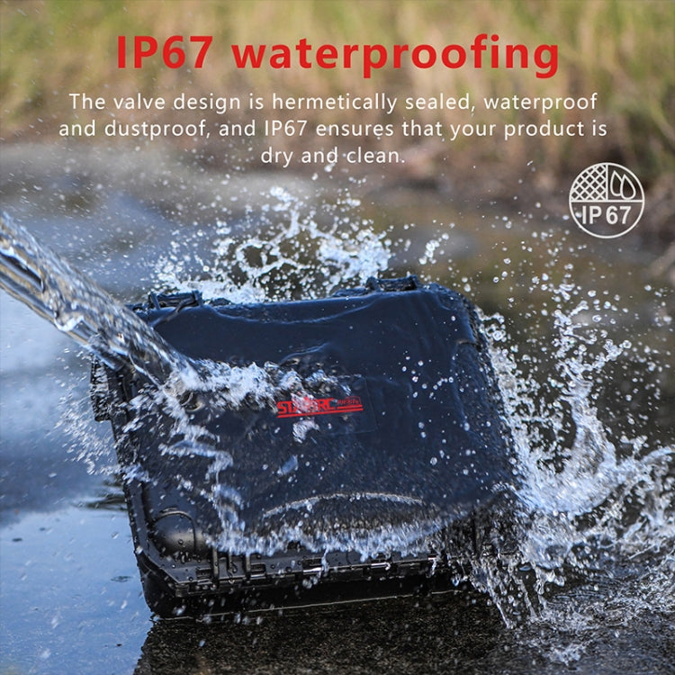 STARTRC Waterproof EVA PP Dual-layer Suitcase Storage Box For GoPro HERO13 Black /12 Black /11 Black /10 Black /9 Black  - Black
