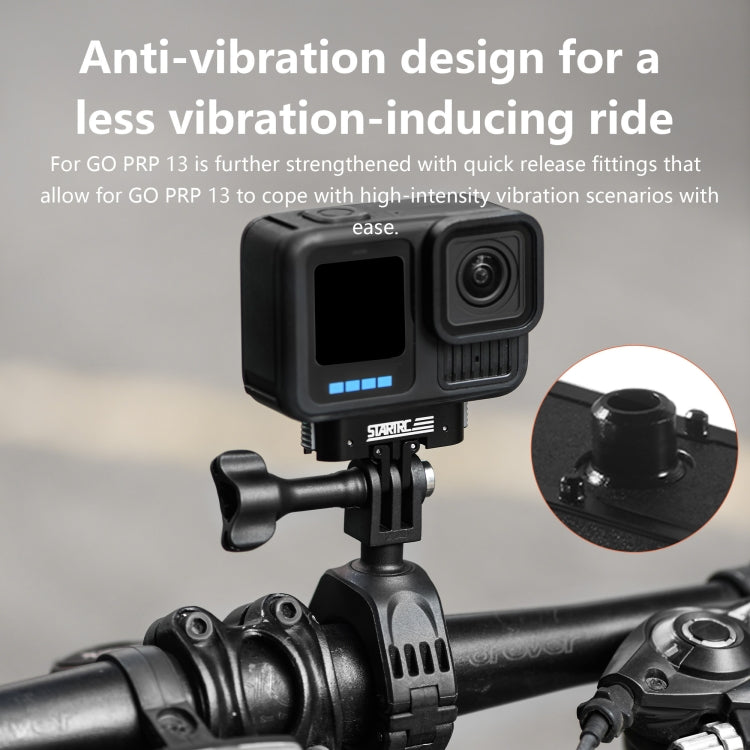 For GoPro HERO13 Black STARTRC Magnetic Quick Release Base Mount  - Black