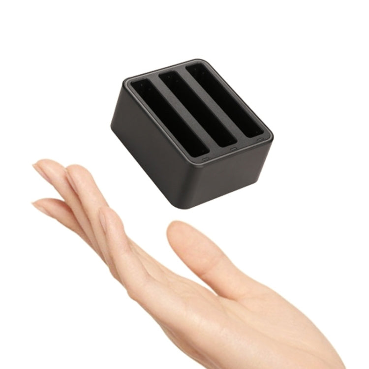 For Insta360 X4 Tri-Slot Batteries Fast Charger  - Black