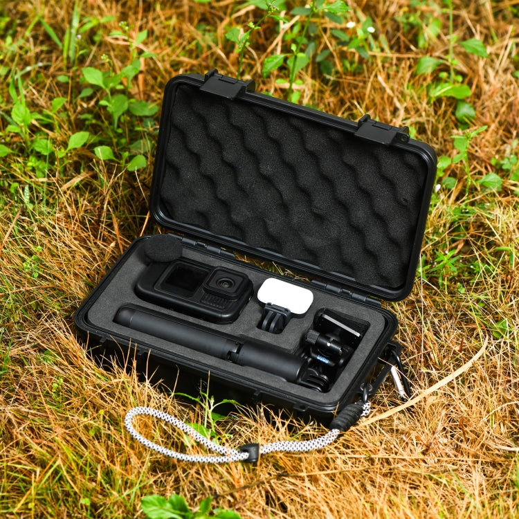 For GoPro HERO STARTRC Waterproof ABS Suitcase Shoulder Storage Box  - Black