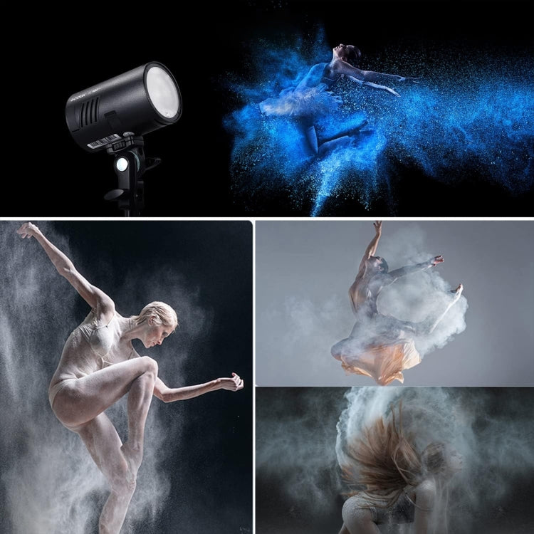 Godox AD100Pro 100Ws Pocket Flash Outdoor Speedlite Light ​Kits  - Black