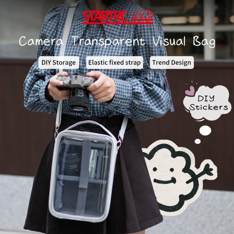 STARTRC Mirrorless Camera DIY Visual Messenger Bag  - Grey