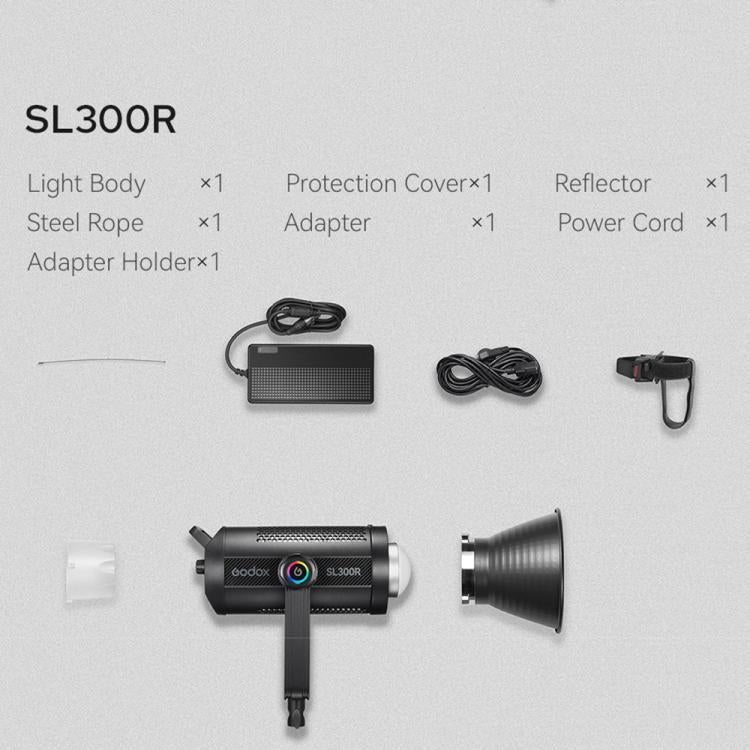 Godox SL300R RGB LED Video Light 310W CRI/TLCI 97+ COB Monolight Bowens Mount Studio Photo Light