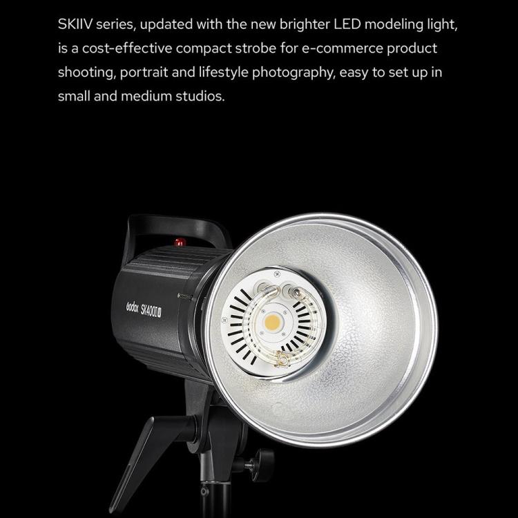 Godox SK300II-V Studio Flash Photo Light 300Ws Bowens Mount Monolight Light