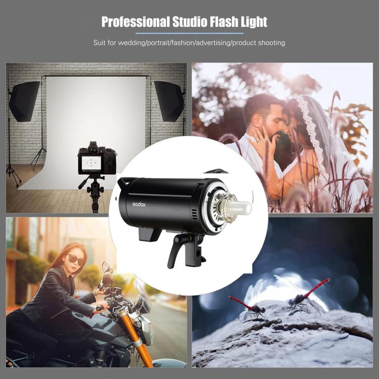 Godox DP400III Studio Flash Photo Light 400Ws 2.4G Wireless X System Bowens Mount Strobe Light, No Lamp Cover