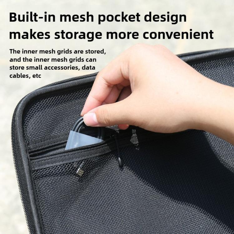 For Insta360 X4 / X5 Carrying Case Portable Storage Bag, Size:33.4 x 24 x 6.7cm  - Grey