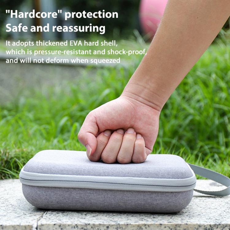 For Insta360 X4 / X5 Carrying Case Portable Storage Bag, Size: 24.2 x 16 x 6.3cm  - Grey