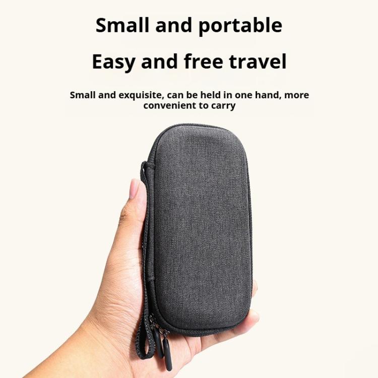 For Insta360 X4 / X5 Body Carrying Case Portable Storage Bag, Size: 16 x 8.1 x 6.6cm  - Grey