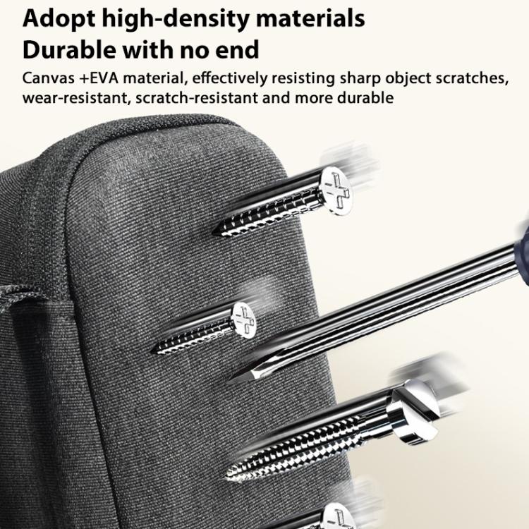 For Insta360 X4 / X5 Body Carrying Case Portable Storage Bag, Size: 16 x 8.1 x 6.6cm  - Grey