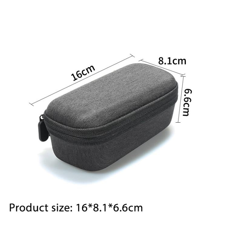 For Insta360 X4 / X5 Body Carrying Case Portable Storage Bag, Size: 16 x 8.1 x 6.6cm  - Grey