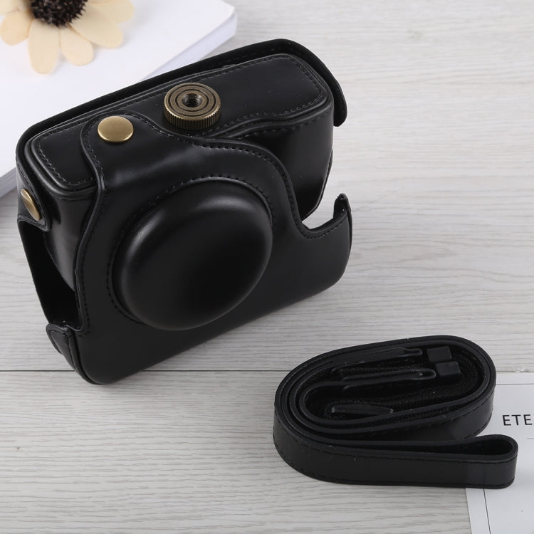 Full Body Camera PU Leather Case Bag with Strap for Canon G16