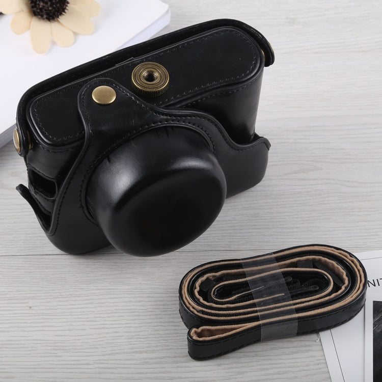 Full Body Camera PU Leather Case Bag with Strap for Fujifilm X100F