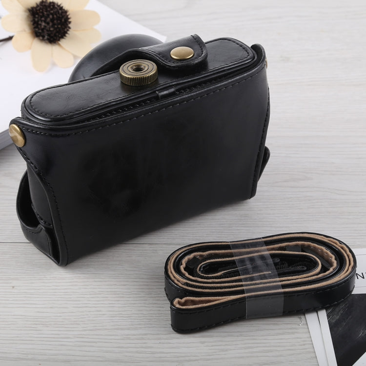 Full Body Camera PU Leather Case Bag with Strap for Fujifilm X100F