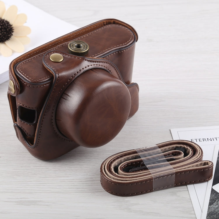 Full Body Camera PU Leather Case Bag with Strap for Fujifilm X100F